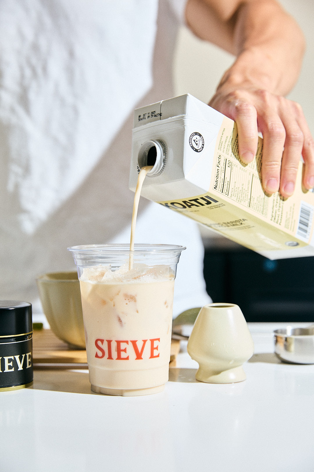 Sieve Uji Matcha (30g) + KOATJI Barista Oat & Koji Milk bundle